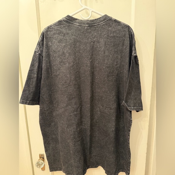 NWOT Charcoal T-Shirt with Harley Davidson Style Graphic - Picture 2 of 4